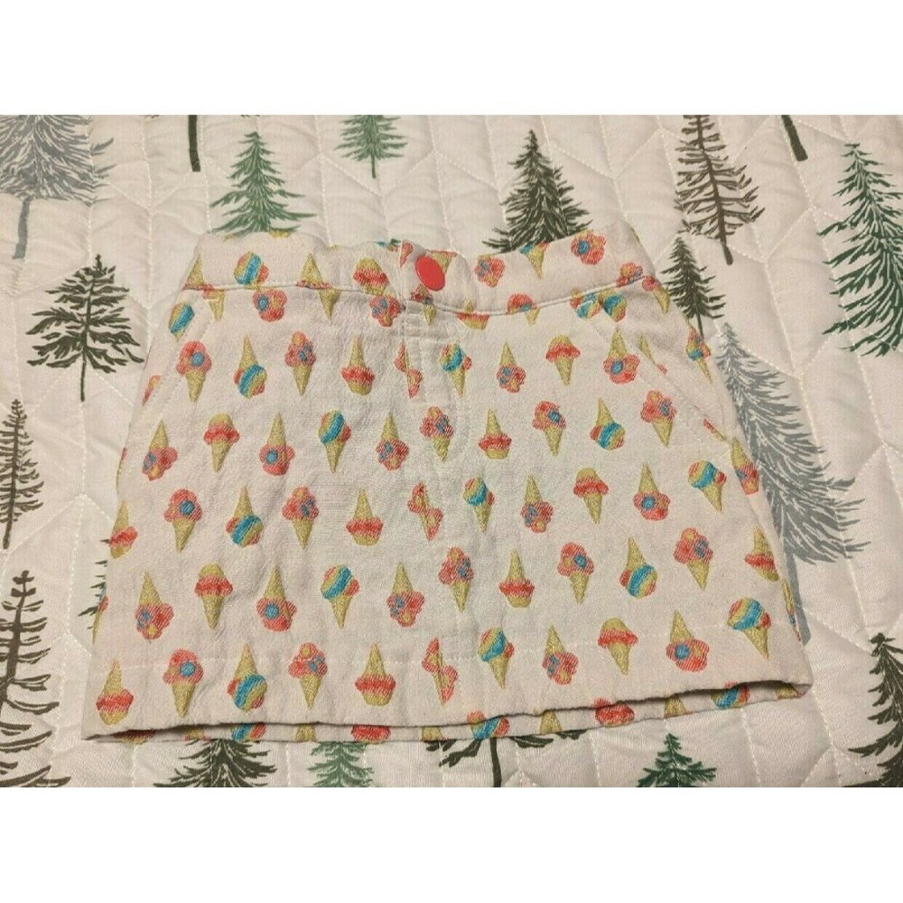 Ice Cream Print Skirt